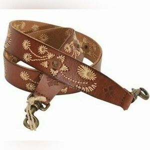 Patricia Nash Woven Leather Guitar Strap Handcrafted NWT